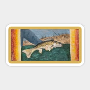 Walleye Sticker